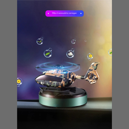 Difusor de Aromas para Carro Helicóptero – Acessório Decorativo