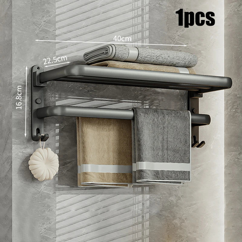 Toalheiro Dobrável em Inox com Design Moderno - FlexTowel