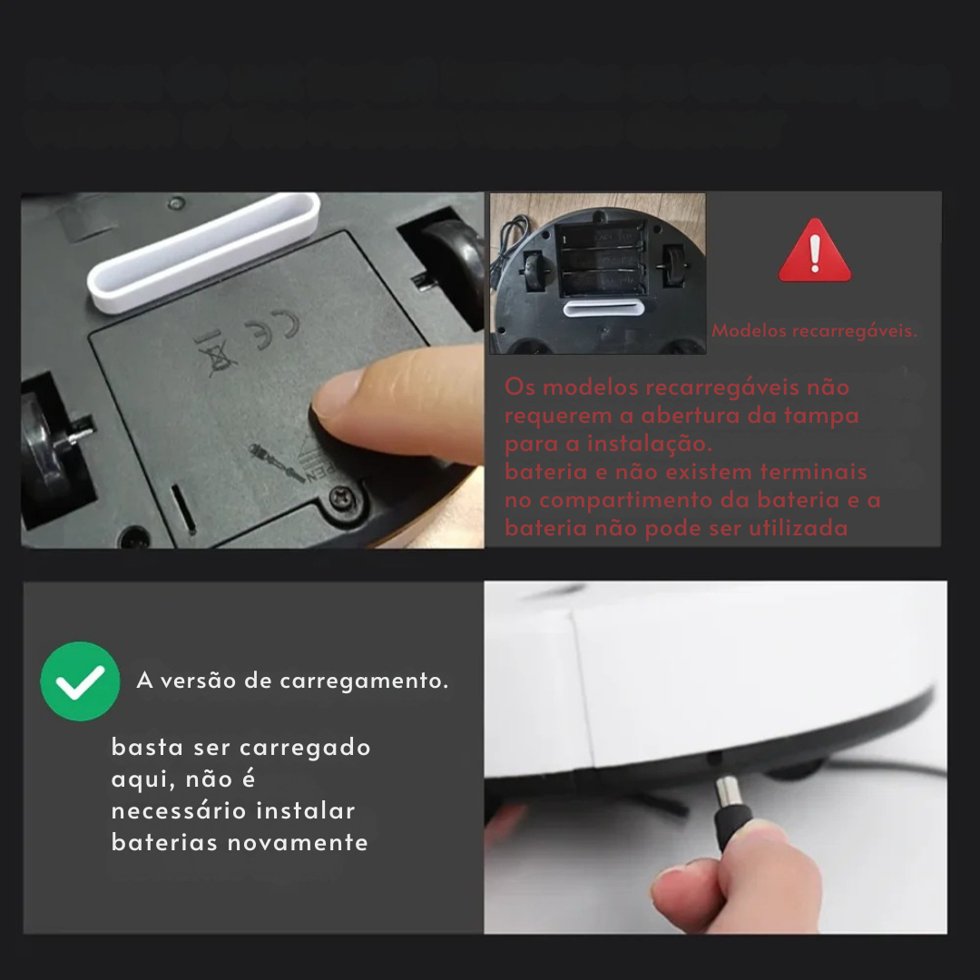 Robô Aspirador 3 em 1 - Keledi K16