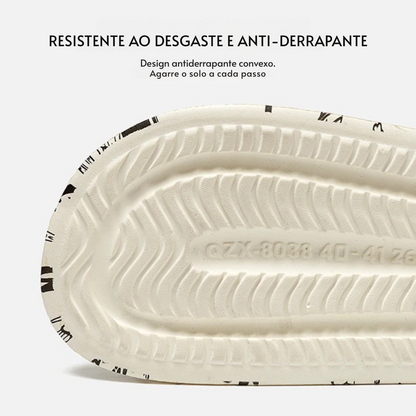 Chinelos Plataforma Antiderrapantes Unissex