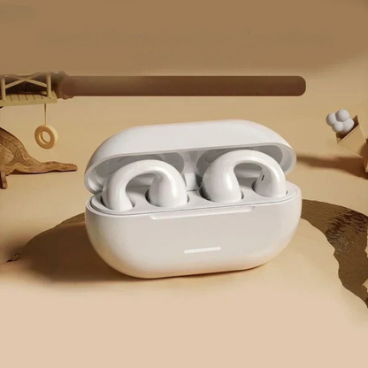 Fone de Ouvido T75 com Condução Óssea – Bluetooth 5.3 Sem Fio, HiFi, À Prova d’Água