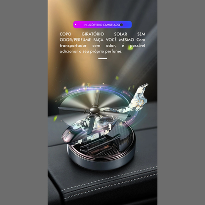 Difusor de Aromas  para Carro Helicóptero  – Acessório Decorativo