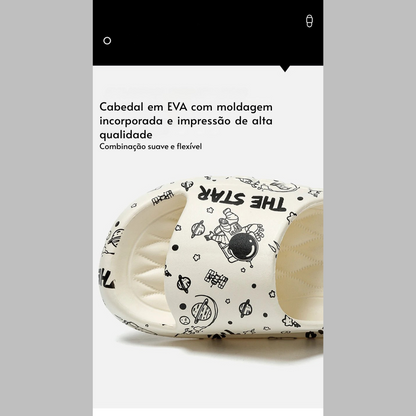 Chinelos Plataforma Antiderrapantes Unissex