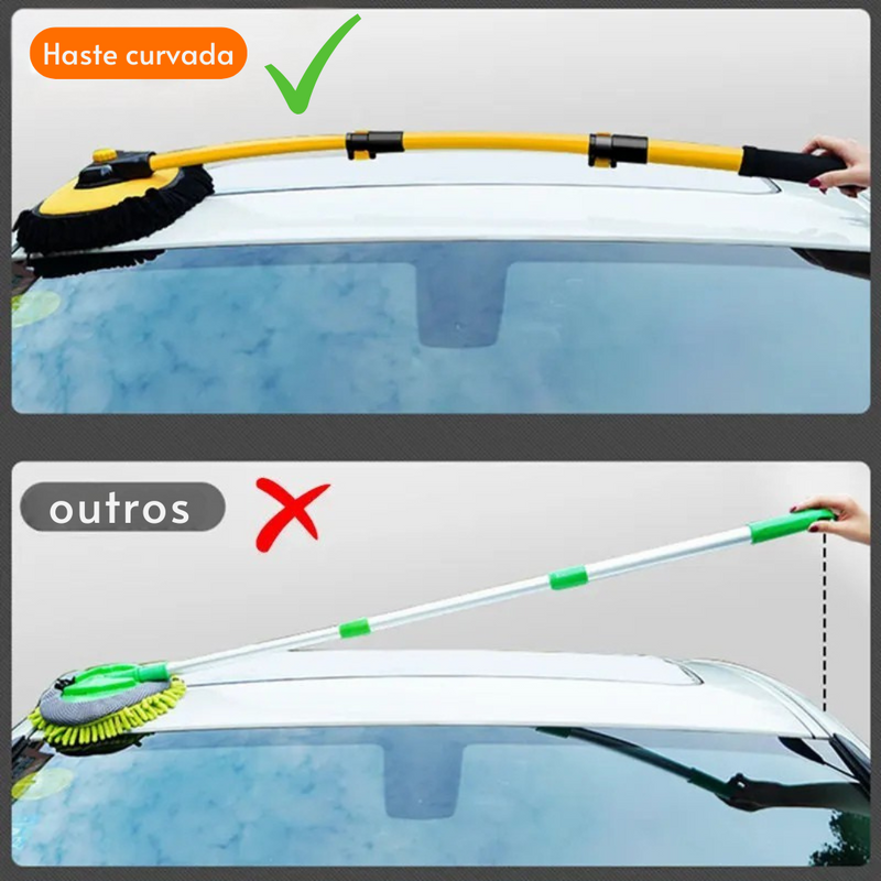 Escova Mop de Lavagem Retrátil para Carros