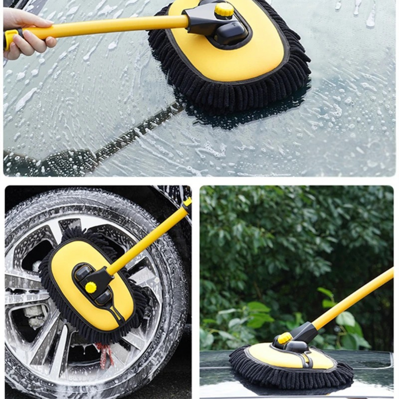 Escova Mop de Lavagem Retrátil para Carros