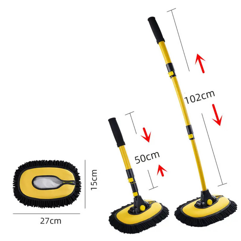 Escova Mop de Lavagem Retrátil para Carros