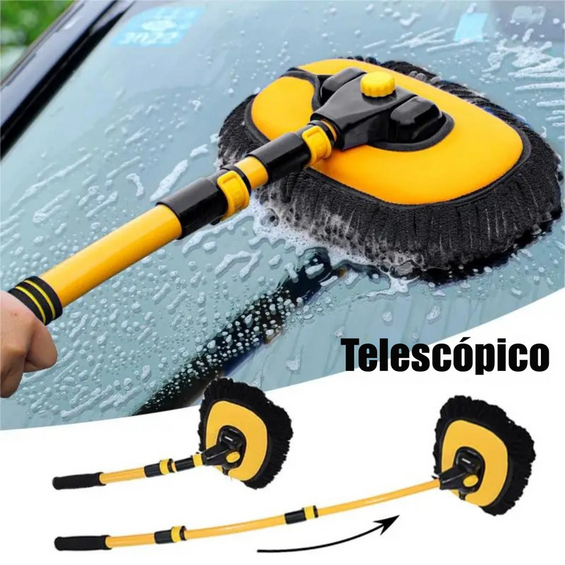 Escova Mop de Lavagem Retrátil para Carros