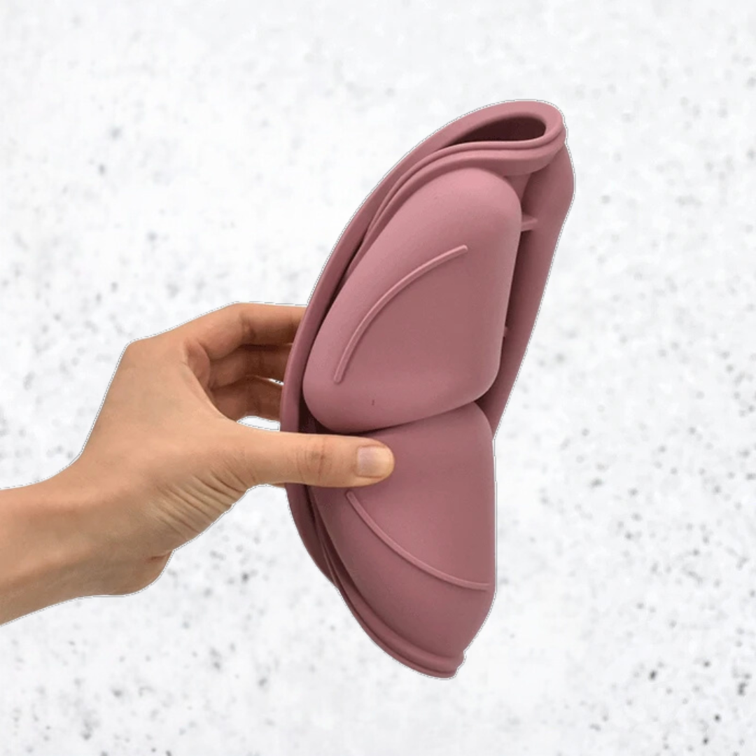 Conjunto de Pratos de Silicone para Bebês