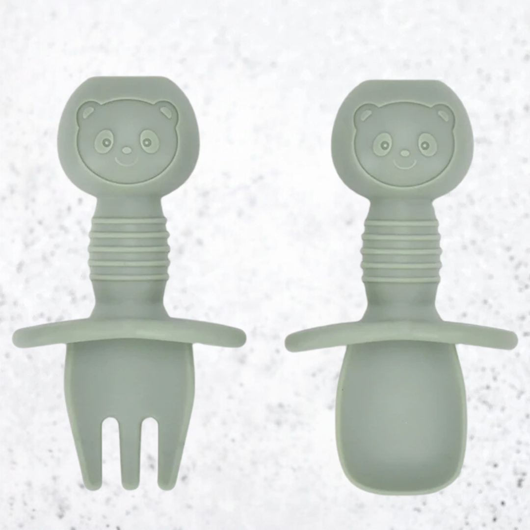 Conjunto de Pratos de Silicone para Bebês