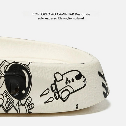 Chinelos Plataforma Antiderrapantes Unissex
