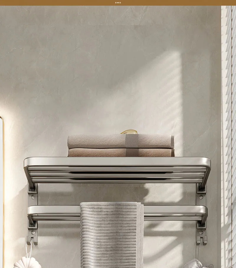 Toalheiro Dobrável em Inox com Design Moderno - FlexTowel