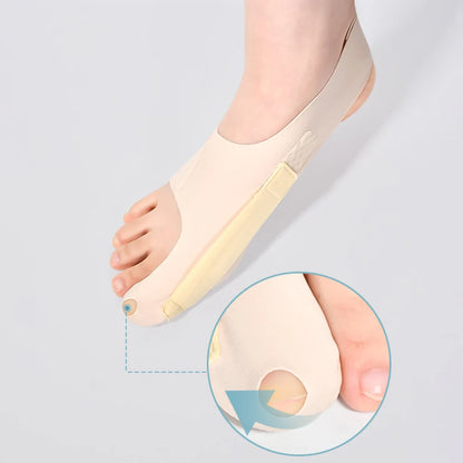 Corretor de Joanete para Dedão do Pé - Separador Ortopédico Ajustável para Alívio da Dor e Correção do Hallux Valgus