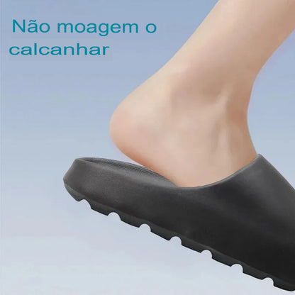 Chinelo Plataforma de Nuvem em EVA – Antiderrapante, Leve, Unissex e Estiloso para Praia e Uso Diário