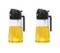 Spray de Óleo 2 em 1 – Pulverizador de Óleo para Cozinha, Garrafa de Óleo em Spray