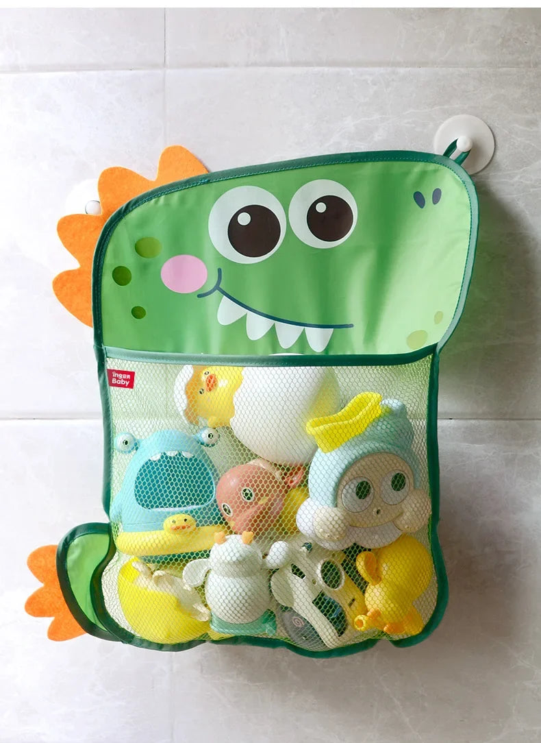 Organizador de Brinquedos de Banho para Bebê – Dinossauro