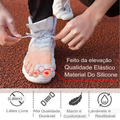 Corretor de Joanete Ortopédico em Silicone – 2 Peças (1 Par)