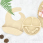 Conjunto de Pratos de Silicone para Bebês