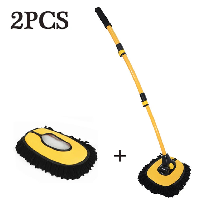 Escova Mop de Lavagem Retrátil para Carros