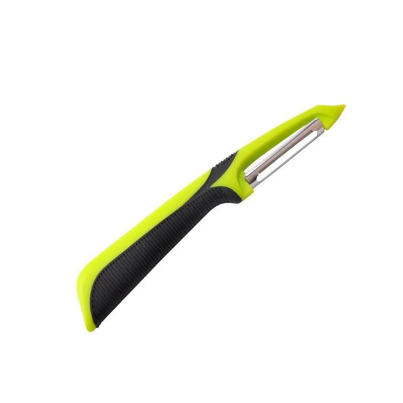 Descascador Ergonômico com Cabo Antiderrapante – Utensílio Mágico para Frutas