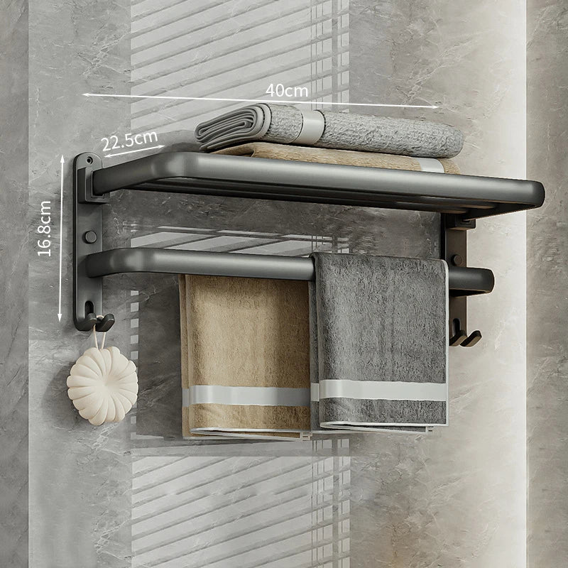 Toalheiro Dobrável em Inox com Design Moderno - FlexTowel