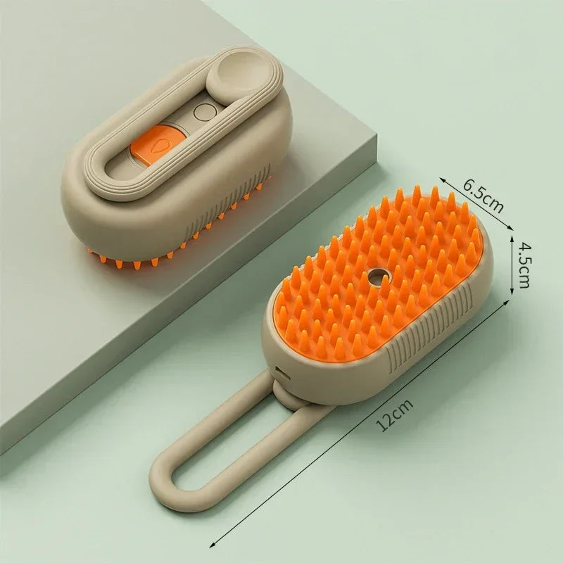 Escova Autolimpante com Vapor para Pets - FurCare Pro