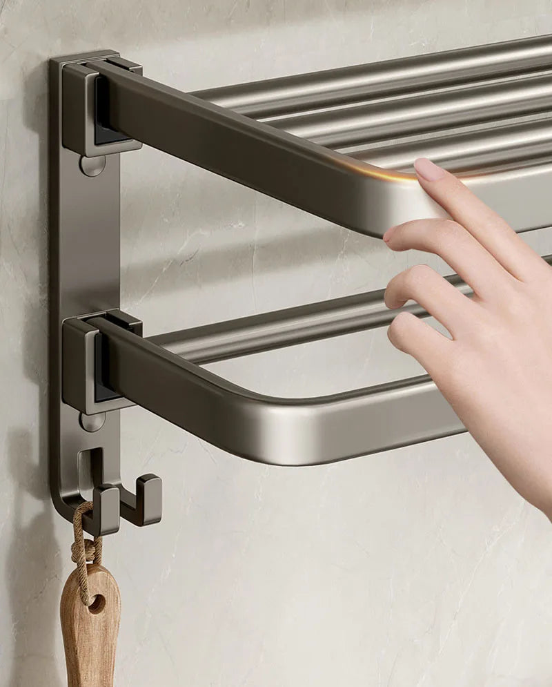 Toalheiro Dobrável em Inox com Design Moderno - FlexTowel