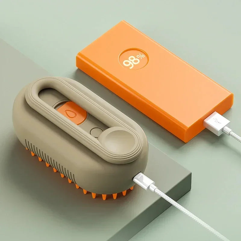 Escova Autolimpante com Vapor para Pets - FurCare Pro