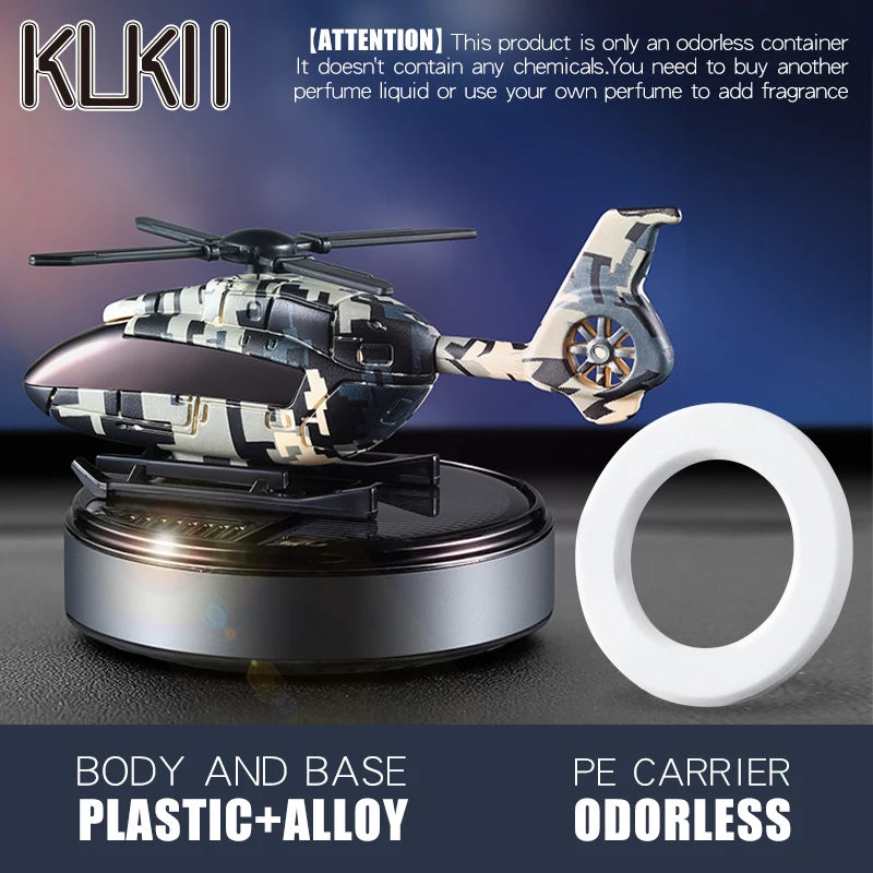 Difusor de Aromas  para Carro Helicóptero  – Acessório Decorativo