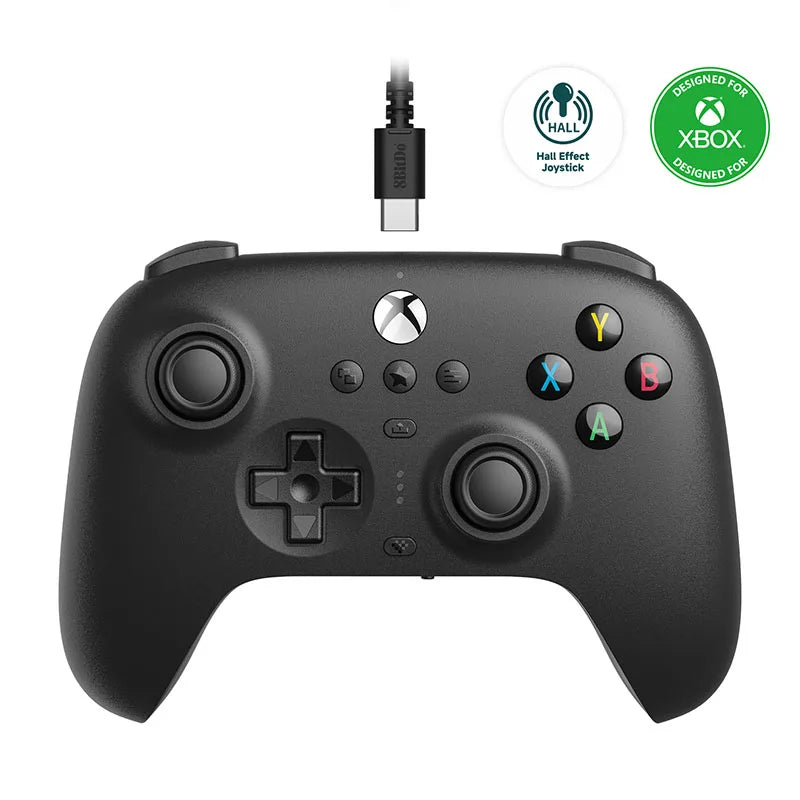 Controle com Fio 8BitDo Ultimate – Joystick com Sensor Hall Effect para Xbox e PC
