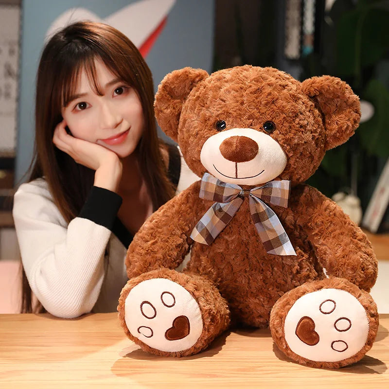Urso de Pelúcia Clássico com Gravata – 35/50/60cm