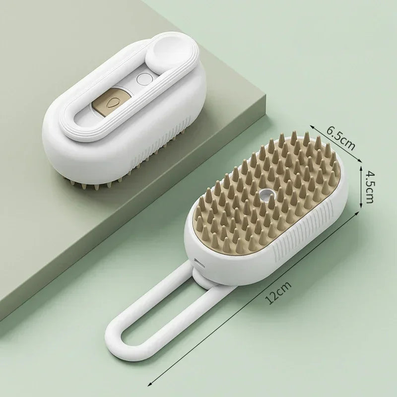 Escova Autolimpante com Vapor para Pets - FurCare Pro