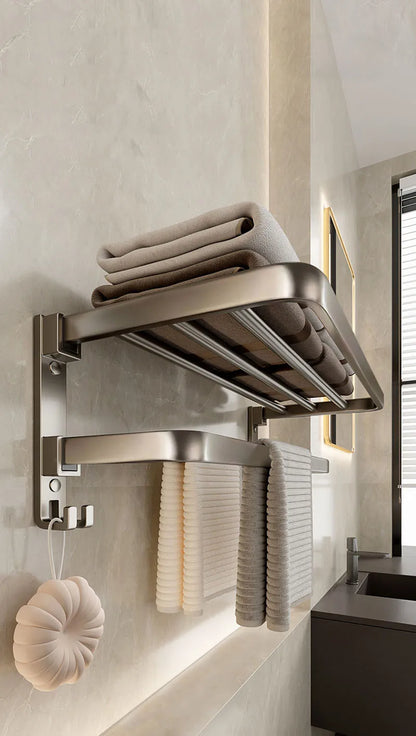 Toalheiro Dobrável em Inox com Design Moderno - FlexTowel