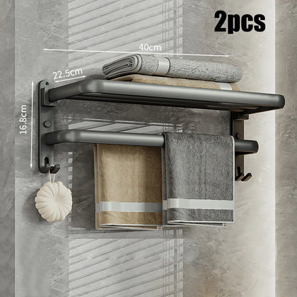 Toalheiro Dobrável em Inox com Design Moderno - FlexTowel