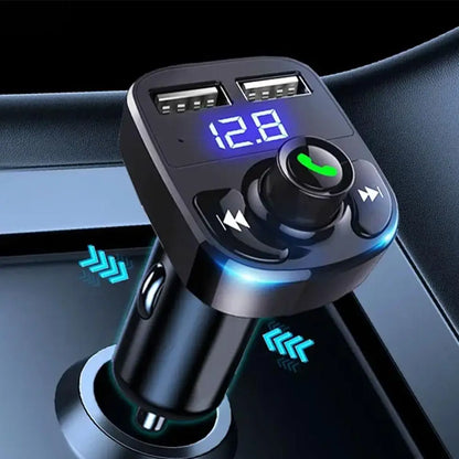 Transmissor FM Bluetooth para Carro – Carregador Automotivo