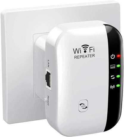 Repetidor de Sinal Wi-Fi Sem Fio – Amplificador de Rede para Casa e Escritório