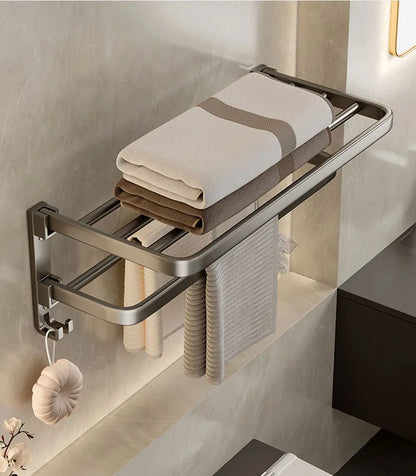 Toalheiro Dobrável em Inox com Design Moderno - FlexTowel