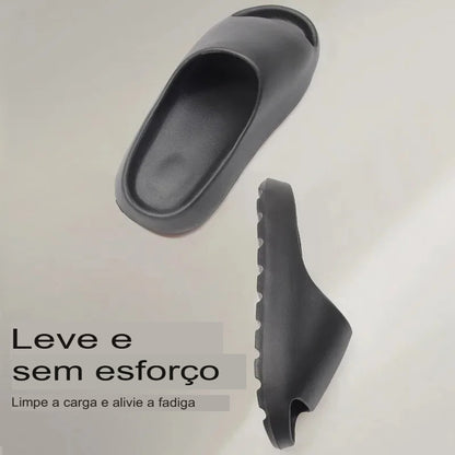 Chinelo Plataforma de Nuvem em EVA – Antiderrapante, Leve, Unissex e Estiloso para Praia e Uso Diário