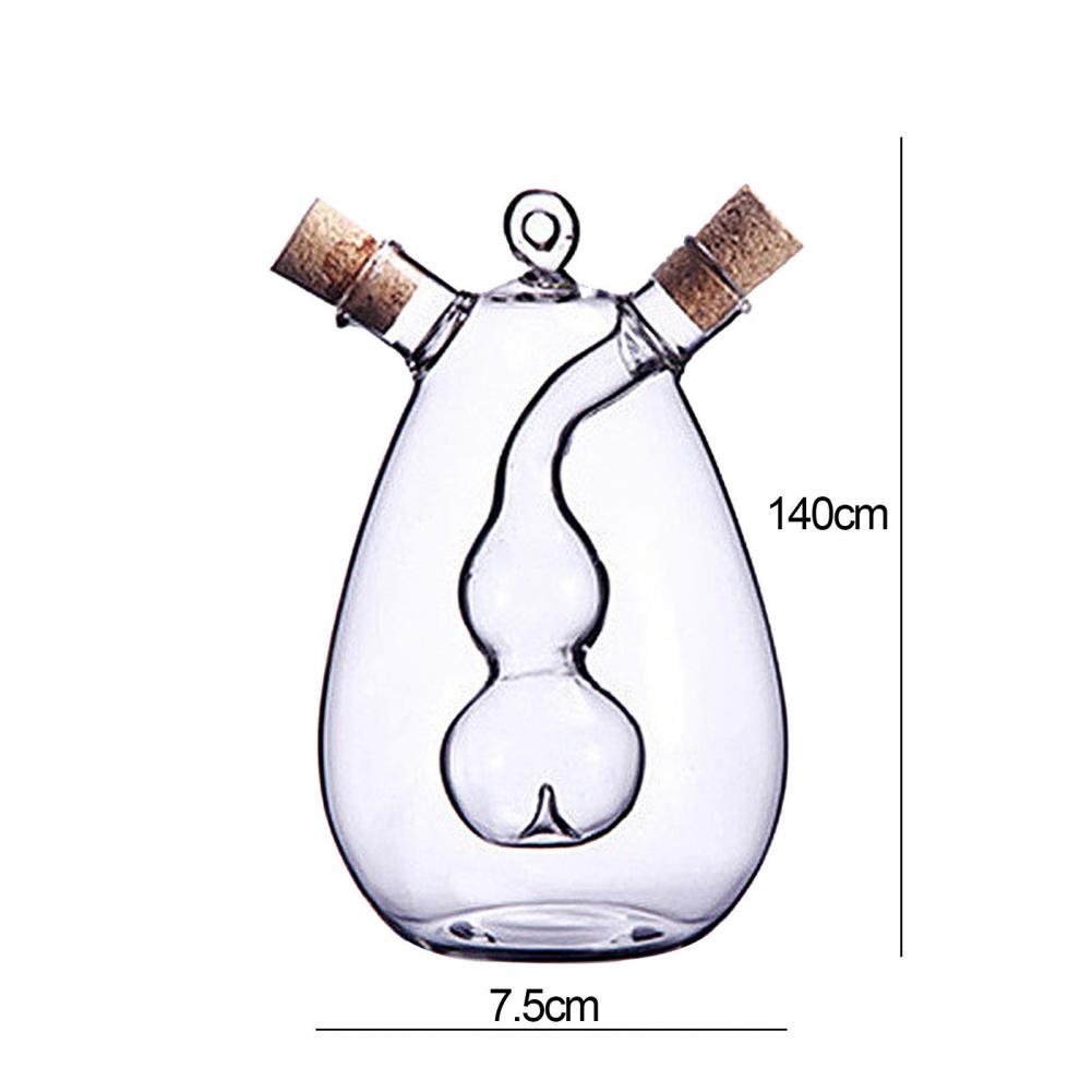Galheteiro 2 em 1 para Azeite e Vinagre - DuoDose