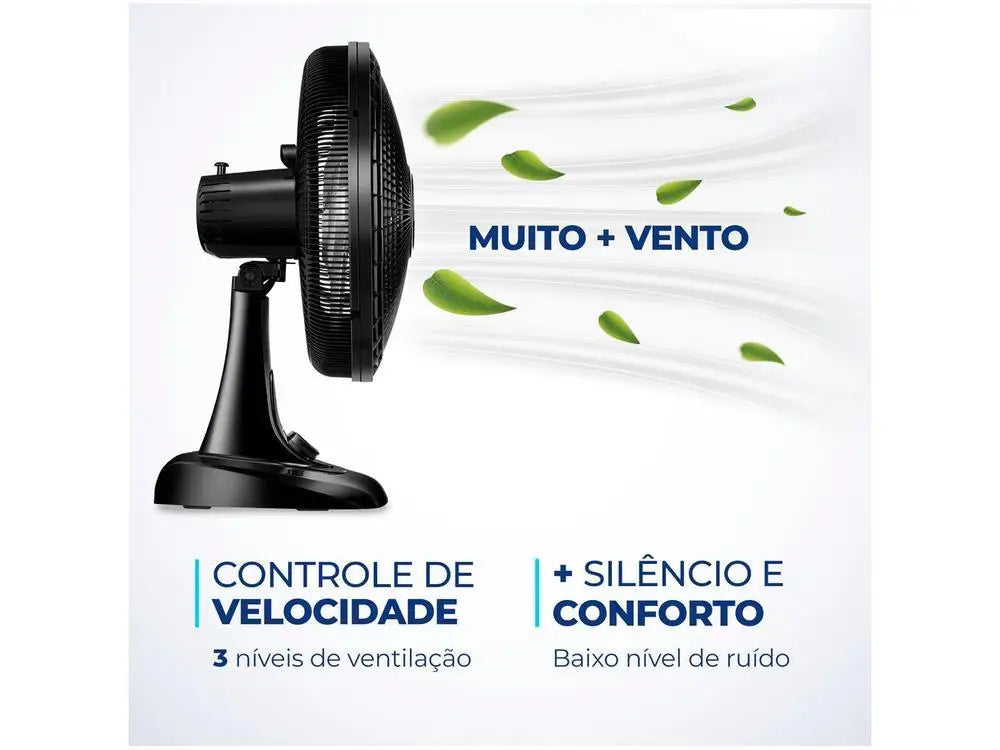 Ventilador Mondial Super Power 40cm 6 Pás 3 Velocidades 140W - 110V