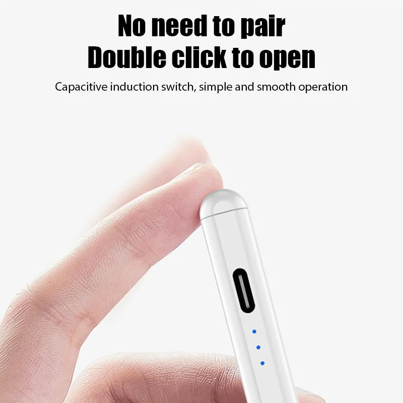 Caneta Stylus Compatível com Apple Pencil 2 | Conexão Magnética