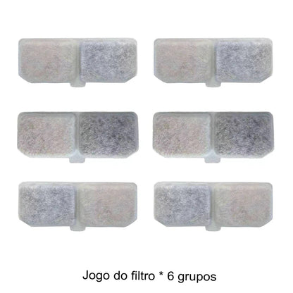 Fonte de Água Automática para Gatos 3L – Filtragem, Recirculação e Silenciosa USB