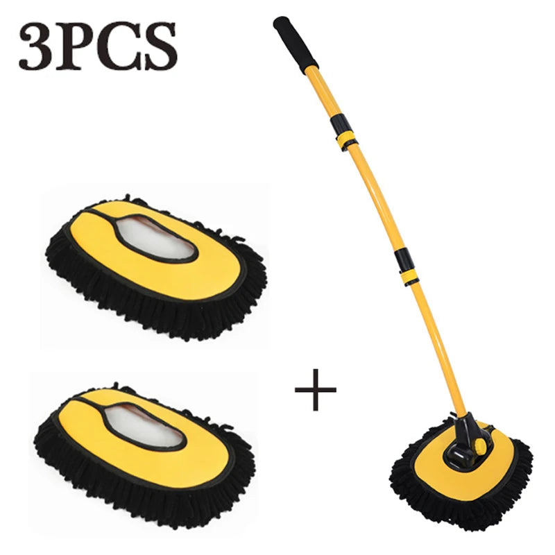 Escova Mop de Lavagem Retrátil para Carros