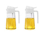 Spray de Óleo 2 em 1 – Pulverizador de Óleo para Cozinha, Garrafa de Óleo em Spray