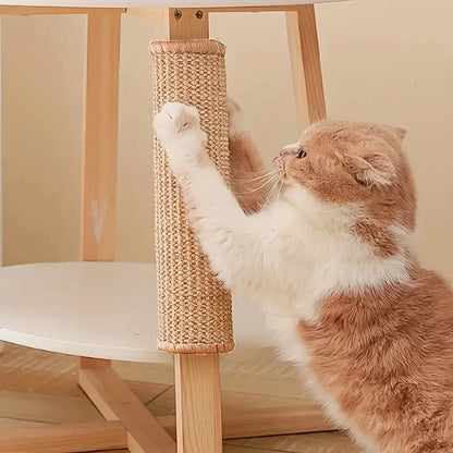 Tapete Arranhador de Sisal Natural para Gatos – Proteção para Piso, Sofá e Carpete
