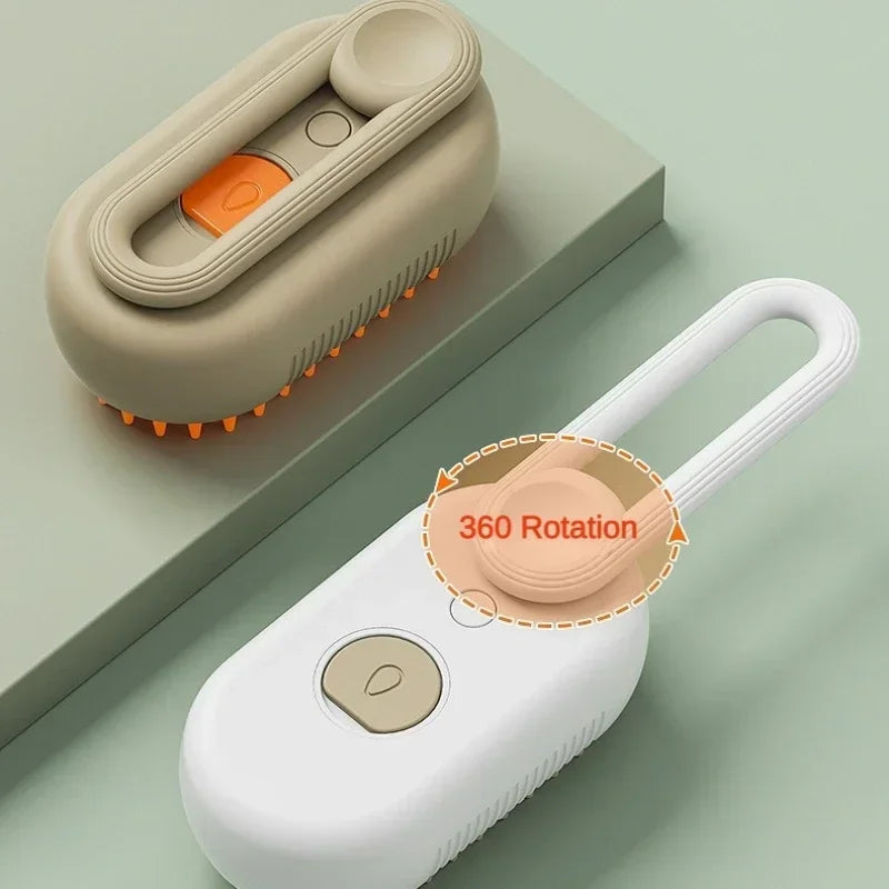 Escova Autolimpante com Vapor para Pets - FurCare Pro
