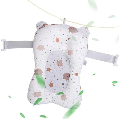 Almofada de Banho Dobrável Antiderrapante para Bebês - Conforto e Segurança