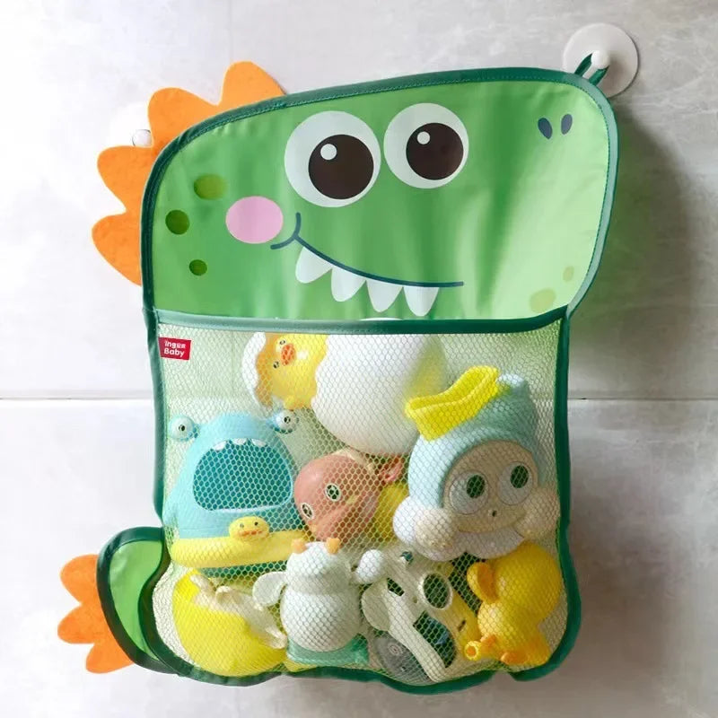 Organizador de Brinquedos de Banho para Bebê – Dinossauro